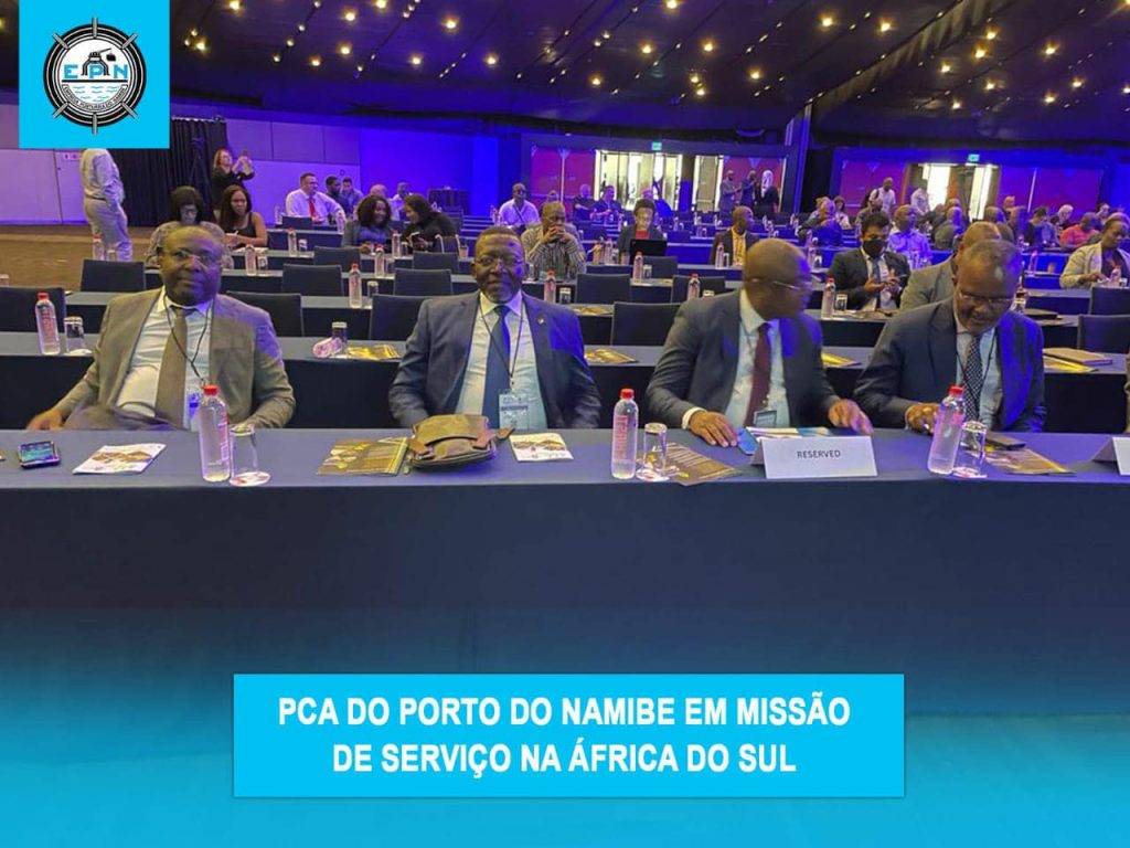 Presidente do Conselho de Administração da Empresa Portuária do Namibe – E.P., Manuel Nazareth Neto, cumpre desde Terça-Feira, 27 de Setembro, uma vasta agenda de trabalho em Durban - Africa do Sul, inserida no âmbito da Conferência Anual da Associação de Gestão dos Portos da África do Leste e Austral