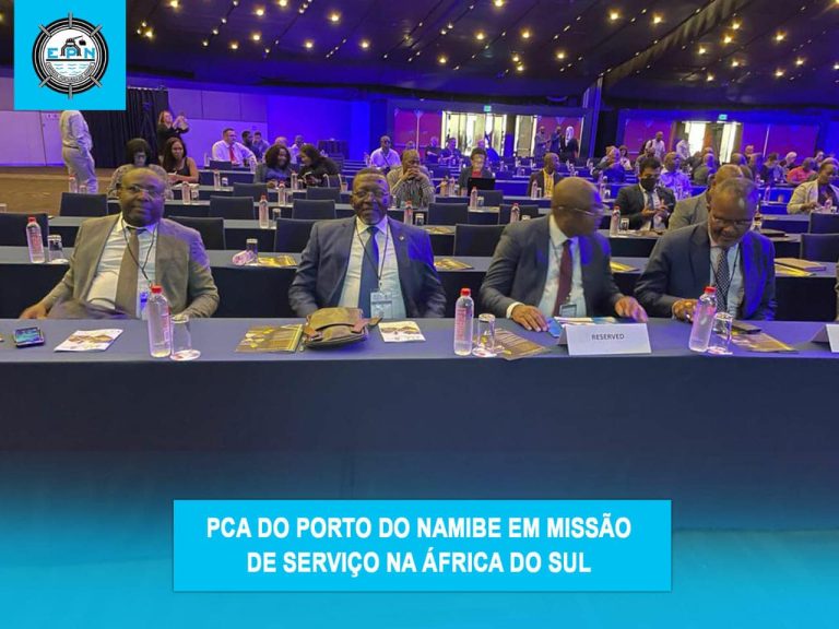 Presidente do Conselho de Administração da Empresa Portuária do Namibe – E.P., Manuel Nazareth Neto, cumpre desde Terça-Feira, 27 de Setembro, uma vasta agenda de trabalho em Durban - Africa do Sul, inserida no âmbito da Conferência Anual da Associação de Gestão dos Portos da África do Leste e Austral