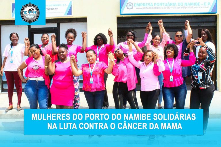 MULHERES DA EMPRESA PORTUÁRIA DO NAMIBE – E.P. SOLIDÁRIAS NA LUTA CONTRA O CÂNCER DA MAMA